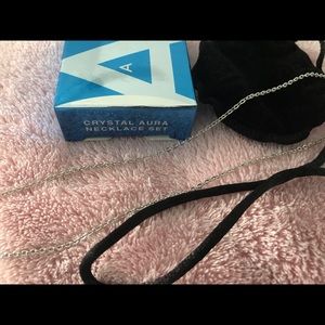 Vintage Avon Crystal Aura Necklace NWOT